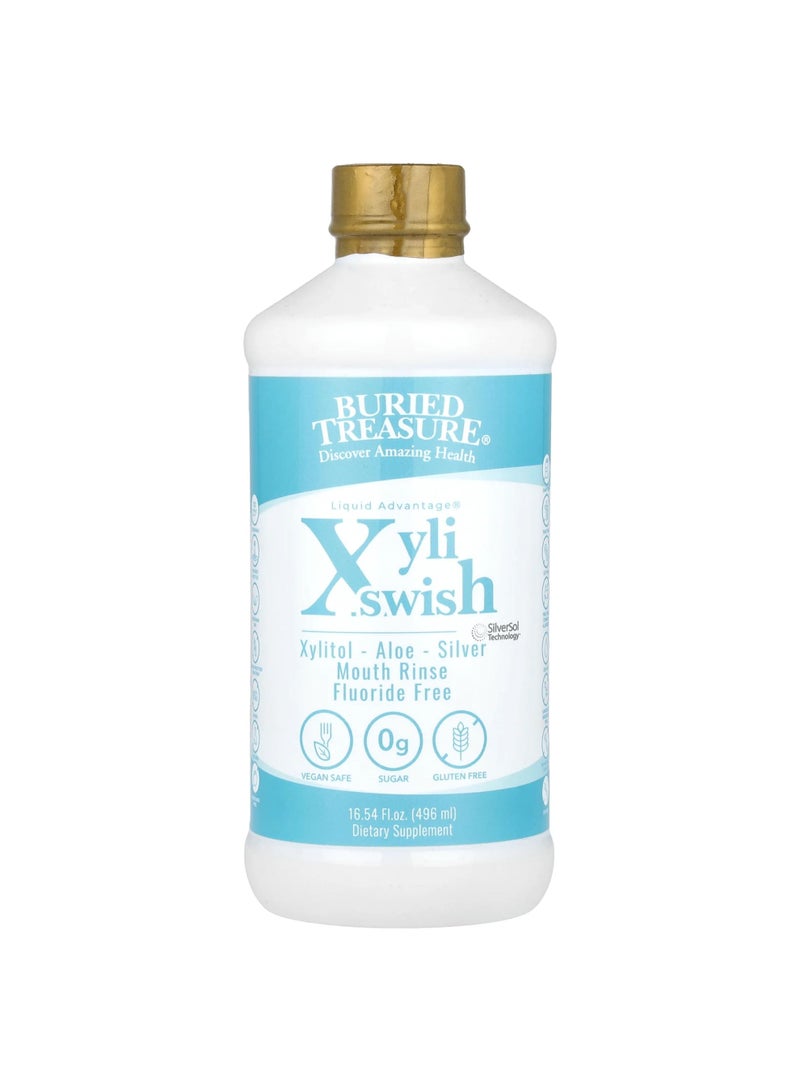 Liquid Advantage®, XyliSwish, Mouth Rinse, 16.54 fl oz (496 ml)